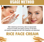 Rice Face Cream Hydrating & Firming Facial Moisturizer