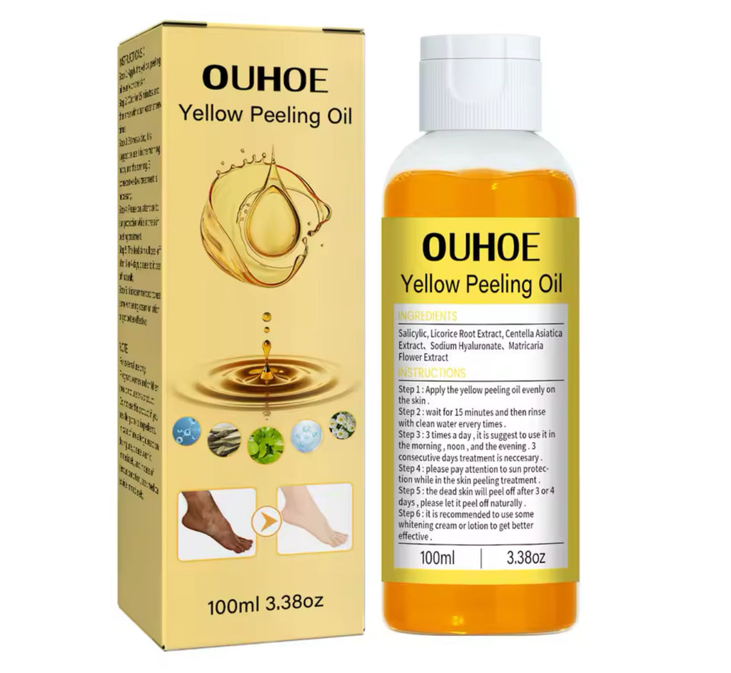 Natural Yellow Peeling Oil Extra Strong Whitening & Exfoliating Treatment