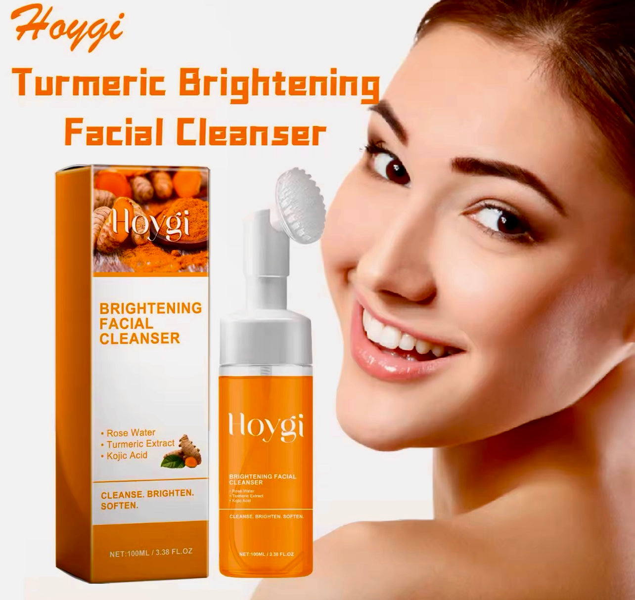 Hoygi Turmeric Facial Cleanser Oil Control & Acne Care