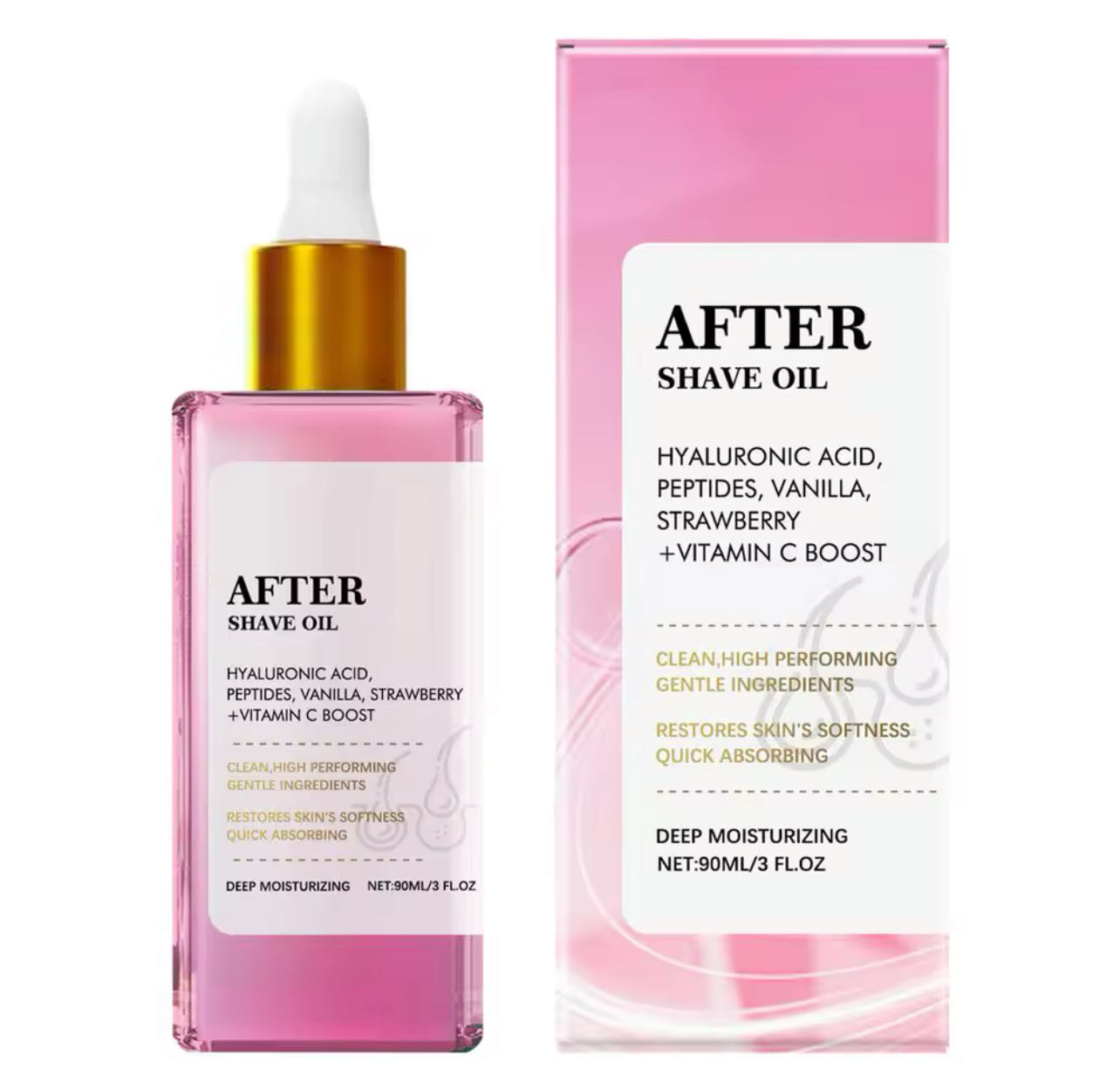 Strawberry Vanilla After Shave Oil 90ml