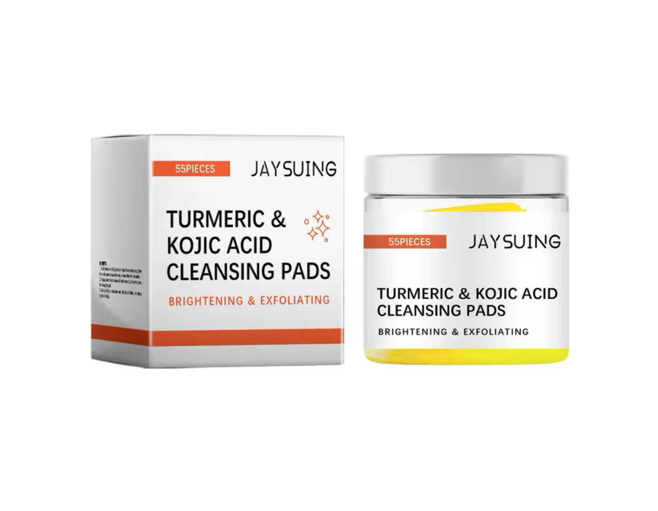 Turmeric Kojic Acid Cleansing Pads 50PCS