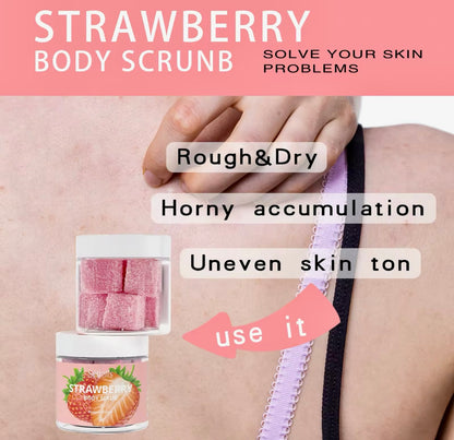 Strawberry Body Scrub Exfoliating & Hydrating Scrub