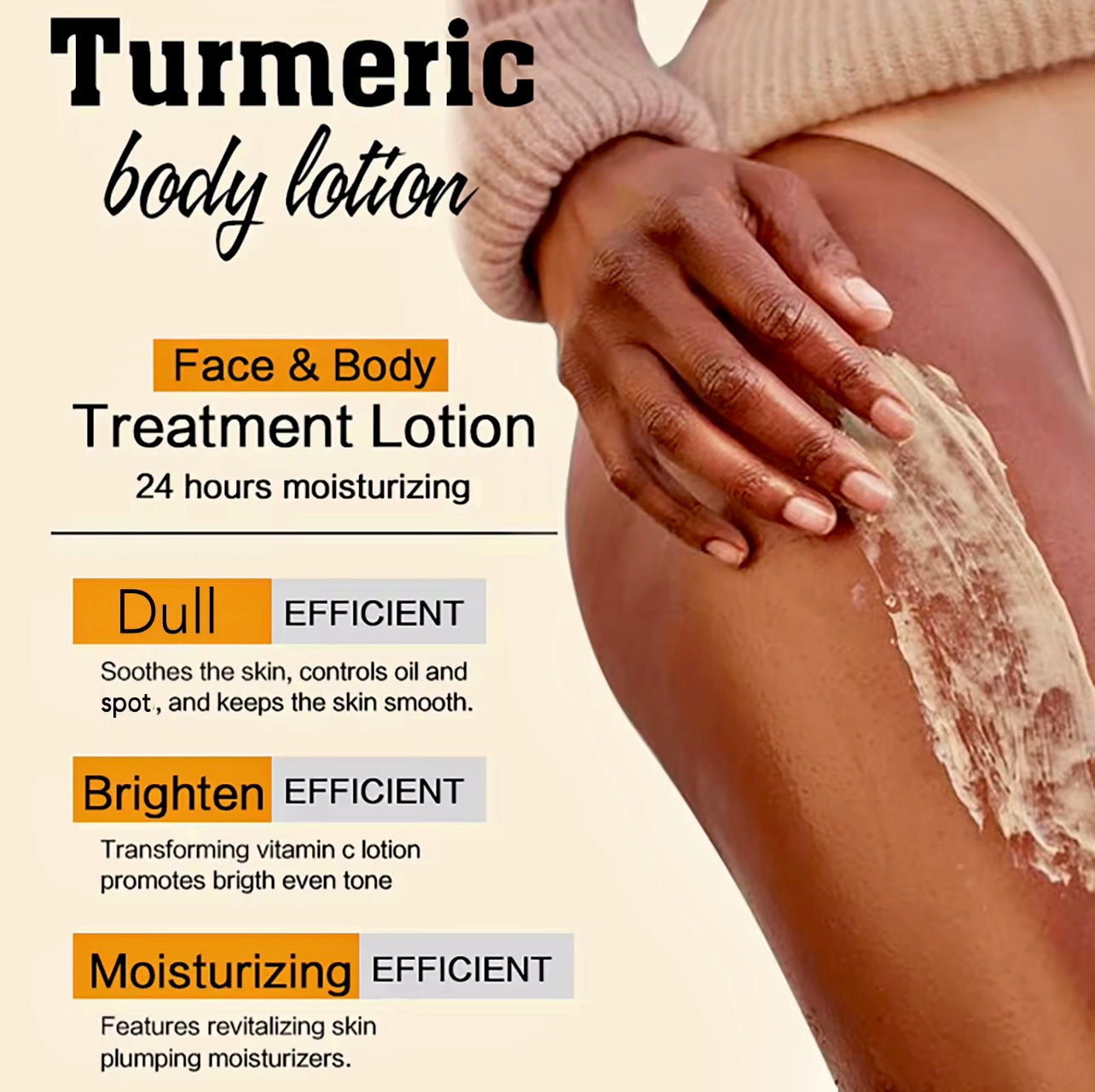 Natural Turmeric Brightening Body Lotion