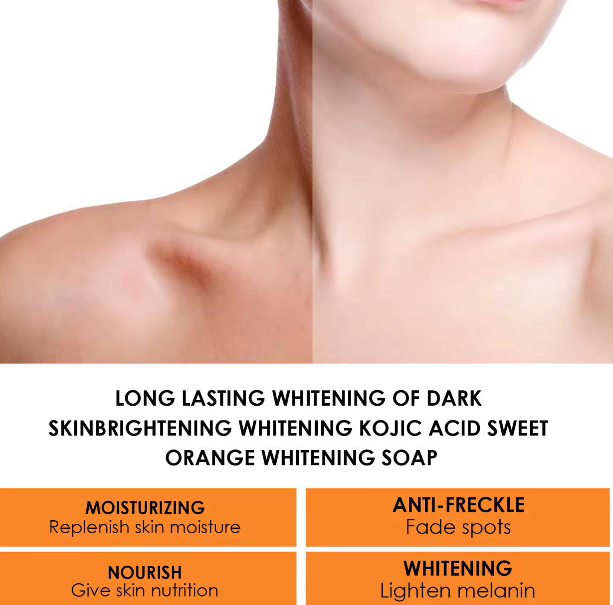 Vitamin C Whitening Soap Deep Cleansing & Brightening