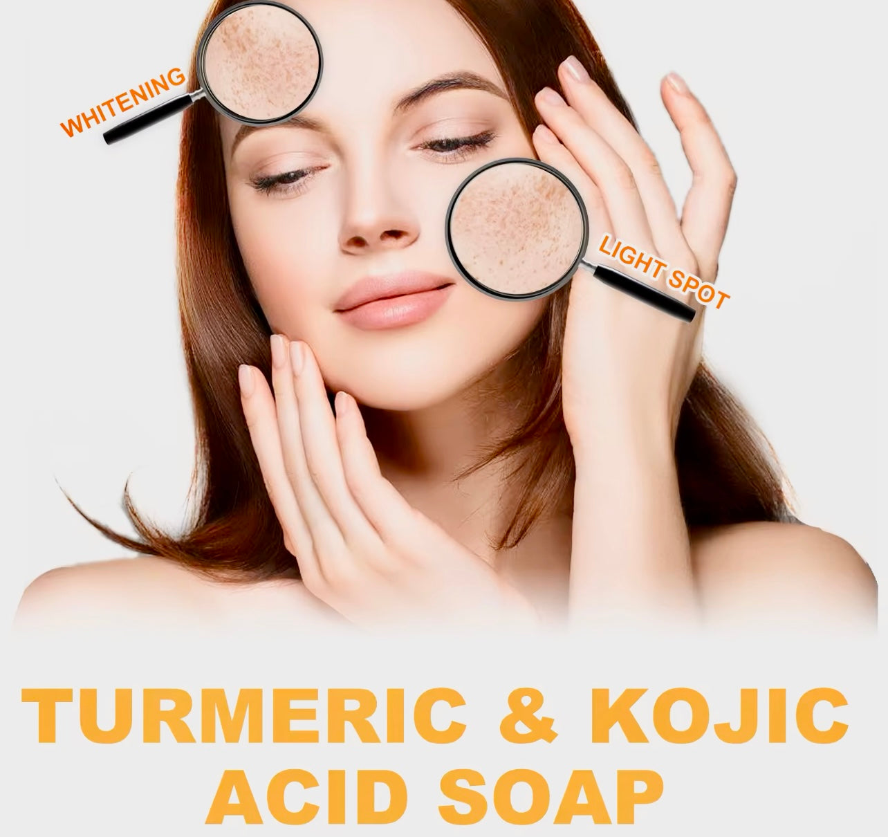 Turmeric & Kojic Acid Brightening Soap Fade Spots & Clear Skin