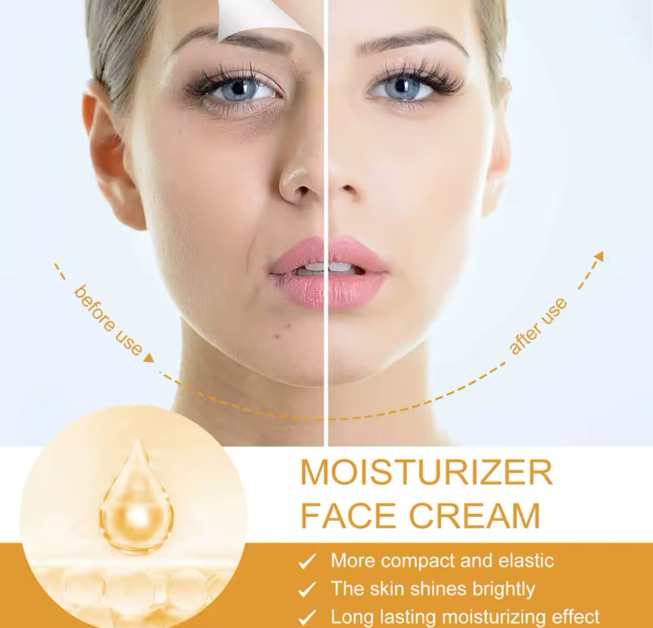 Vitamin C & Turmeric Brightening Face Cream Dark Spot & Wrinkle Care