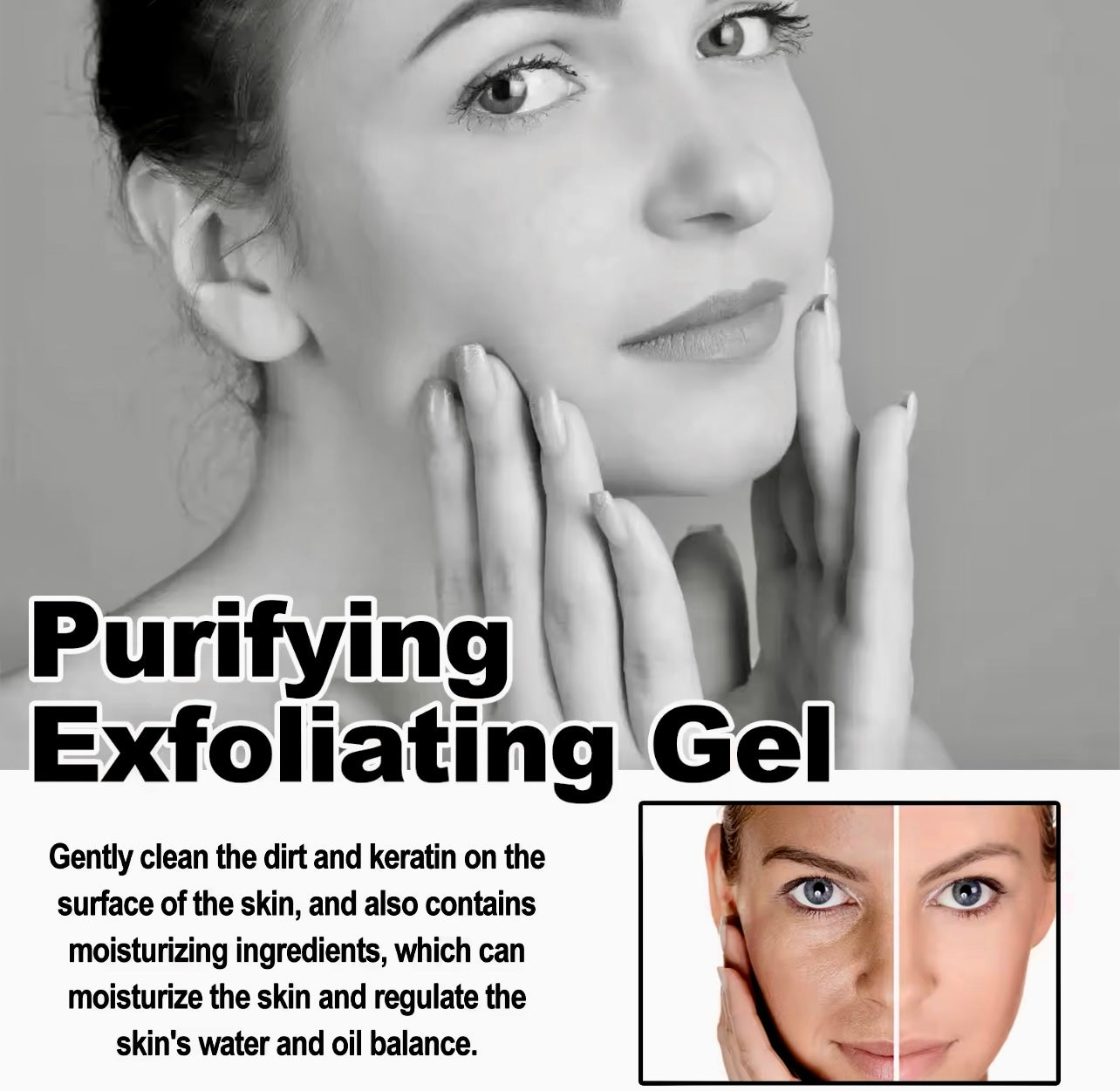 Purifying Exfoliating Gel Deep Pore Cleanser & Skin Repair