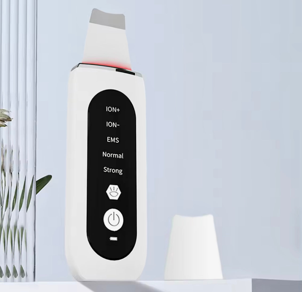 Ultrasonic Face Shovel Cleanser 5 Modes Skin Care Tool with LED Display