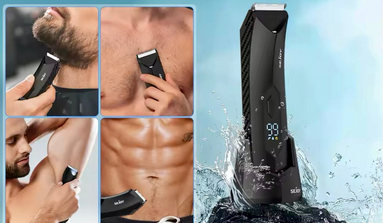 Men’s Grooming Kit Electric Hair Trimmer & Body Clipper