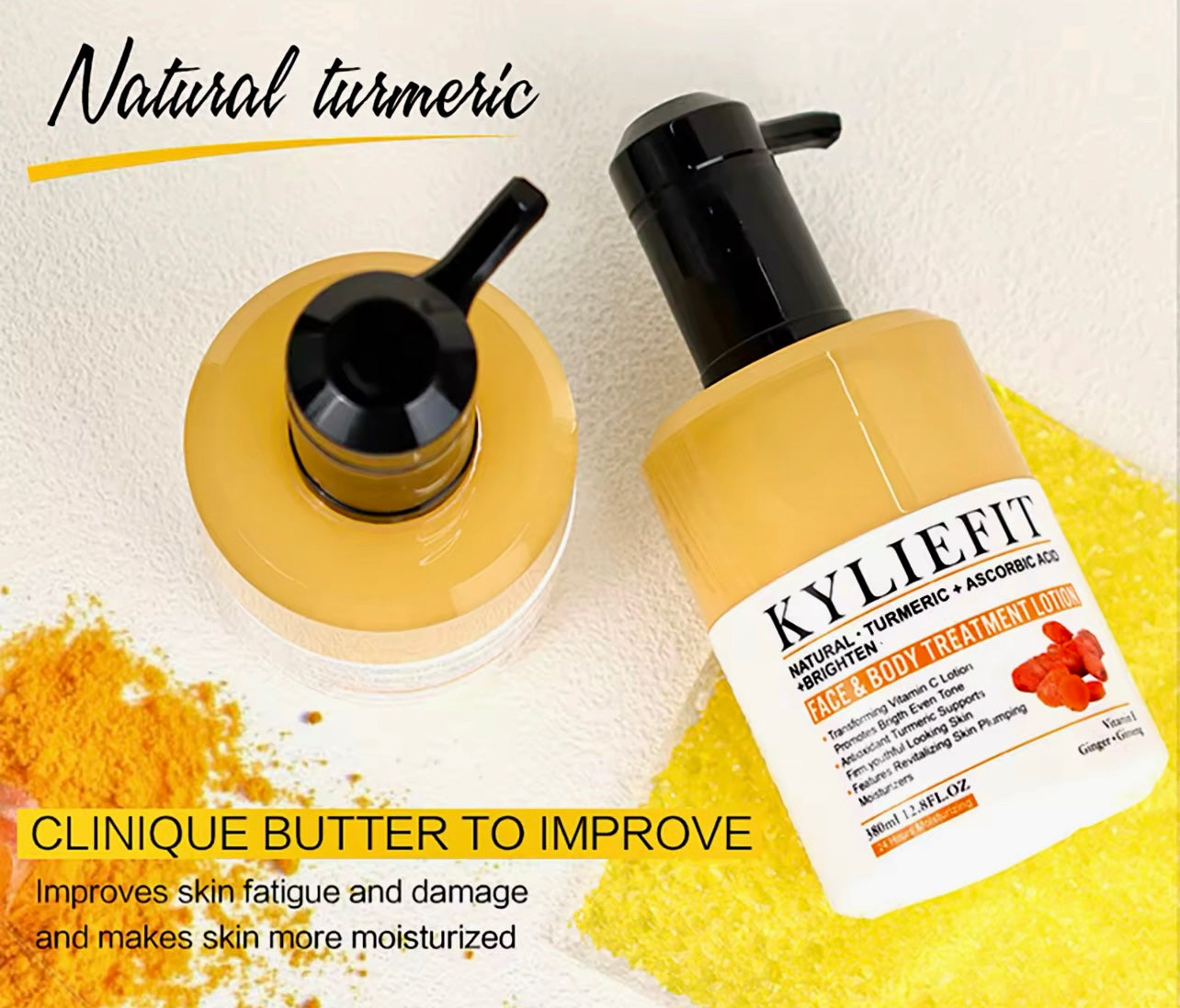 Natural Turmeric Brightening Body Lotion