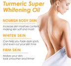 Turmeric Super Whitening Face & Body Oil Dark Spot Remover & Moisturizer