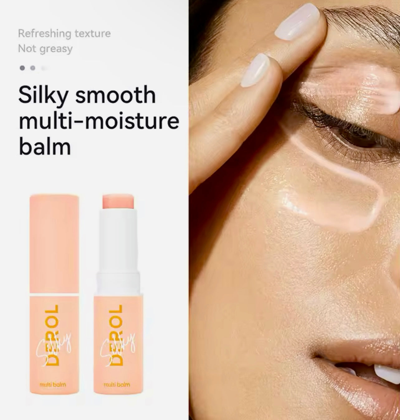 Moisturizing Glow Balm Stick Portable Multi-Use Skincare Instant Hydration