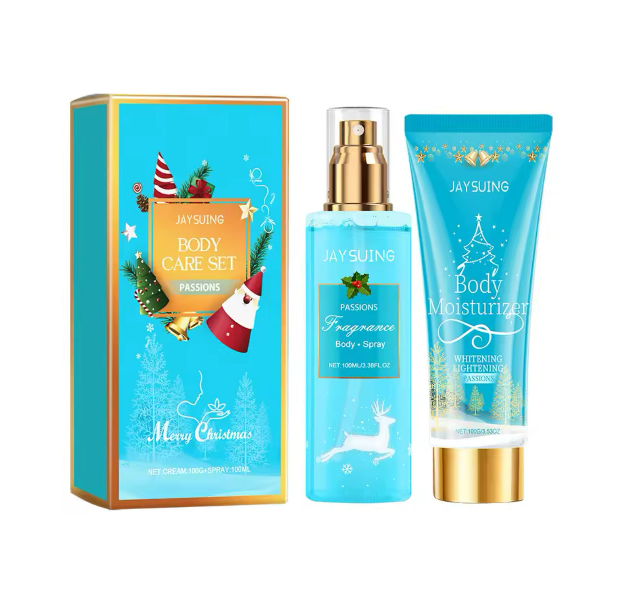 Scented Moisturizing Cream Spray 200ml Long-Lasting Body Lotion & Deodorant