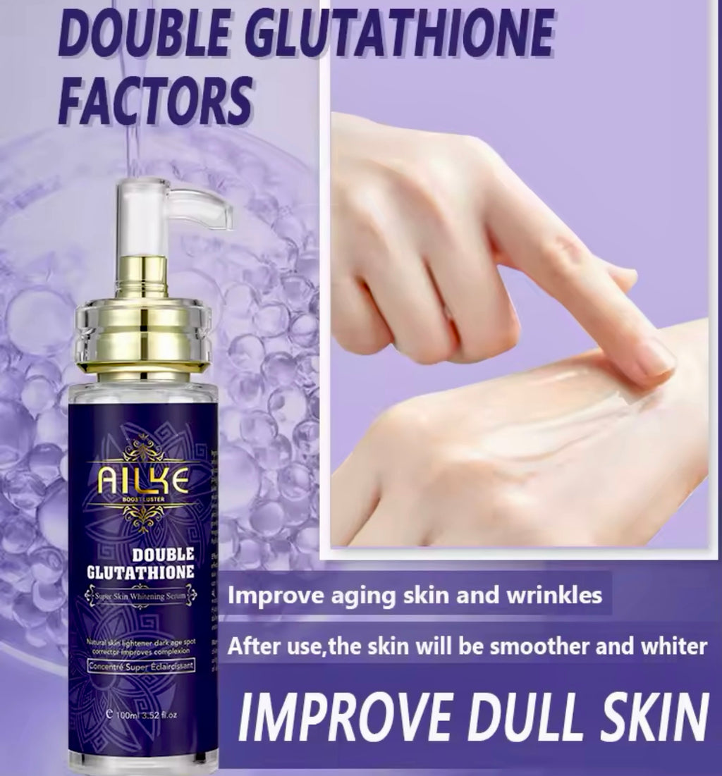 Brightening Face & Body Serum with Glutathione, Aloe Vera & Vitamin C