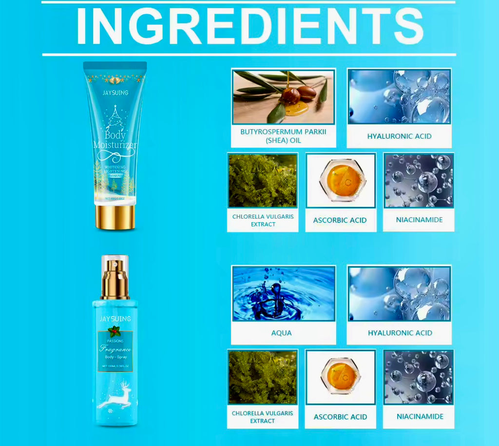 Scented Moisturizing Cream Spray 200ml Long-Lasting Body Lotion & Deodorant