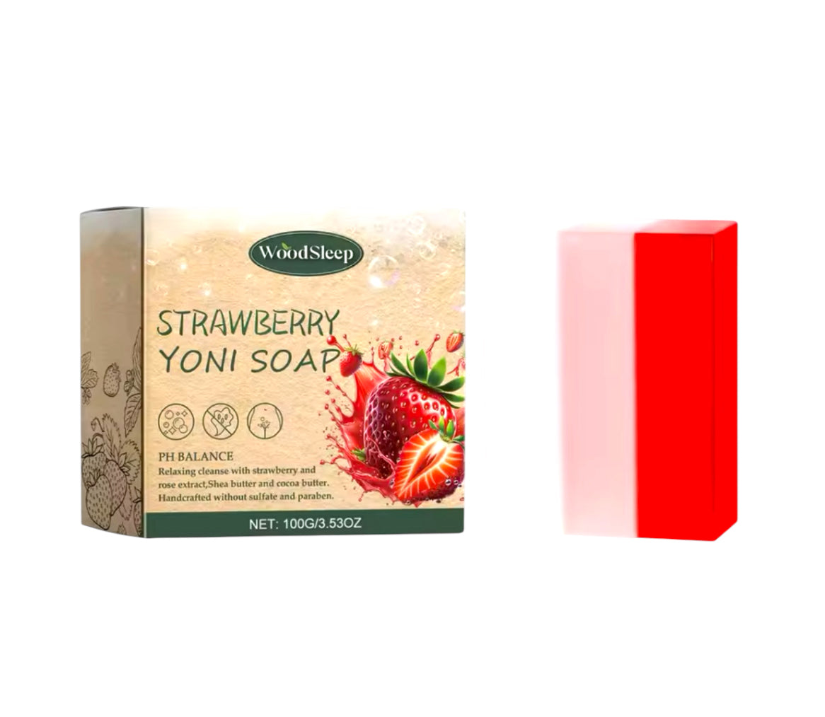 Strawberry Yoni Soap Feminine Hygiene & Odor Control