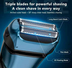 Electric Razor for Men Wet & Dry Foil Shaver & Beard Trimmer