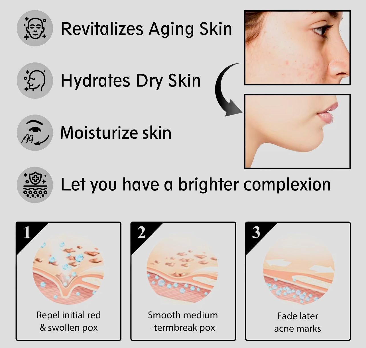 Advanced Snail Face Cream Repairing & Whitening Moisturizer