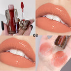 6-Color Moisturizing Plumping Lip Gloss – Shimmering Dewy Non-Greasy Finish