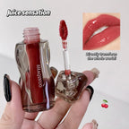 6-Color Moisturizing Plumping Lip Gloss – Shimmering Dewy Non-Greasy Finish