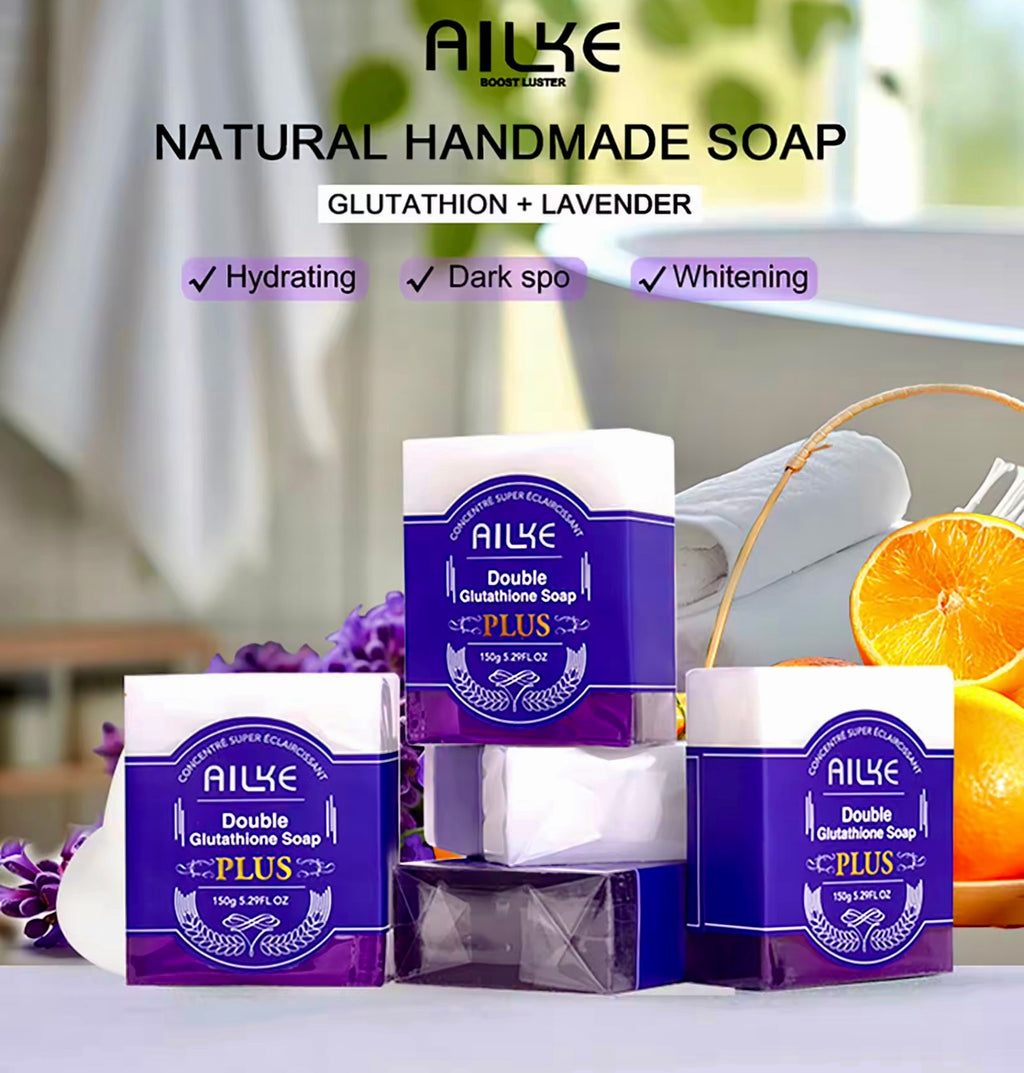 Lightening Soap Bar Glutathione & Lavender for Clear, Radiant Skin