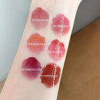 6-Color Moisturizing Plumping Lip Gloss – Shimmering Dewy Non-Greasy Finish