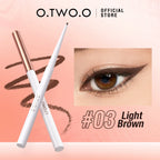 Ultra-Fine Waterproof Liquid Eyeliner Pencil – 12-Hour Smudge-Proof, Quick-Dry Black Liner for Precision Wings & Arrows