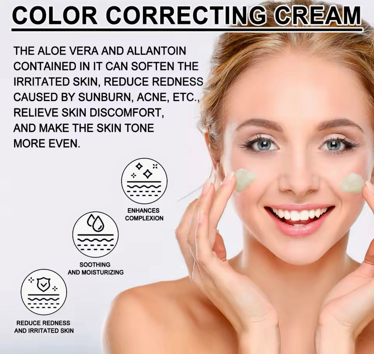 Redness Repair & Color Correcting Face Cream 100g