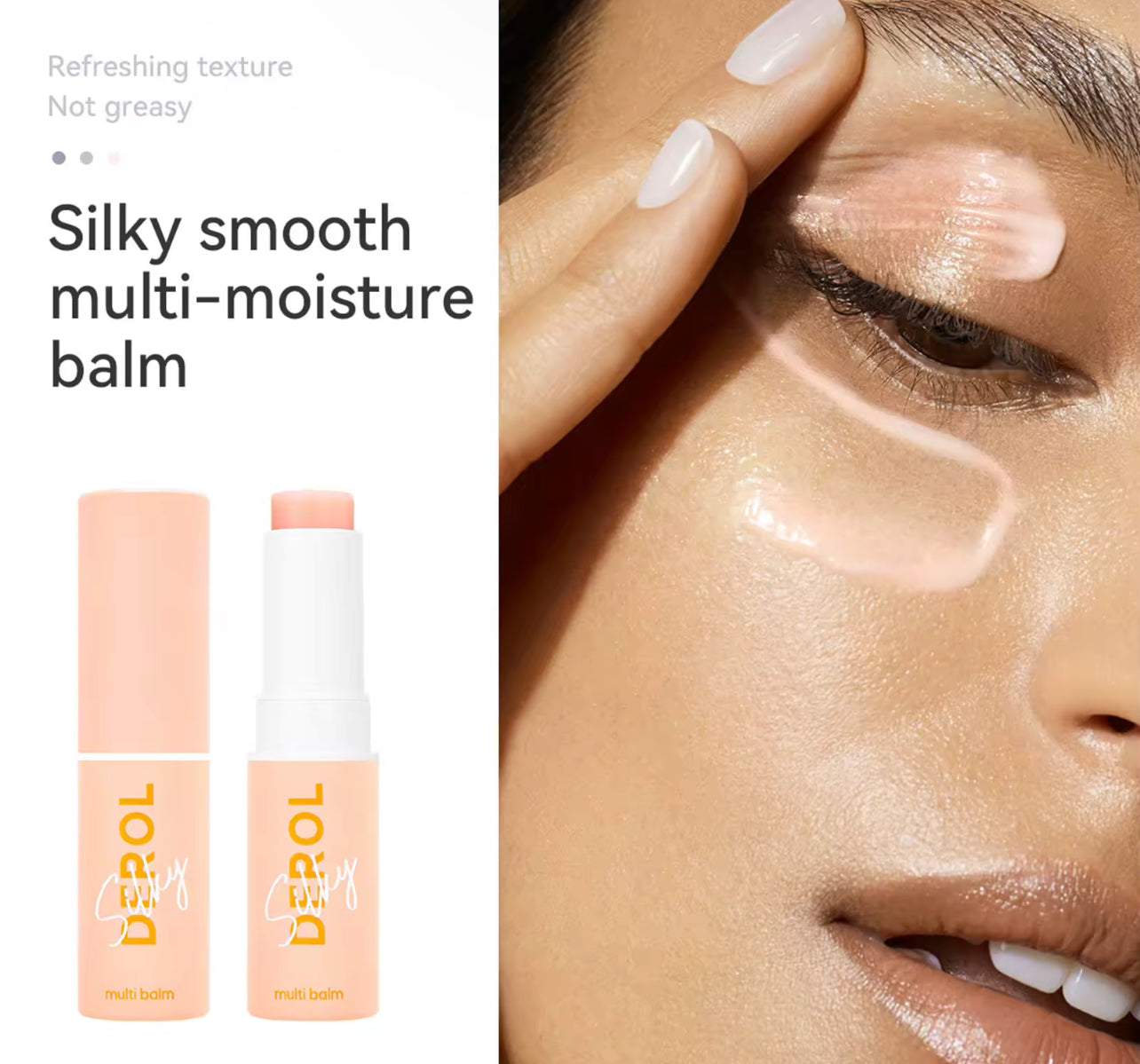 Moisturizing Glow Balm Stick Portable Multi-Use Skincare Instant Hydration