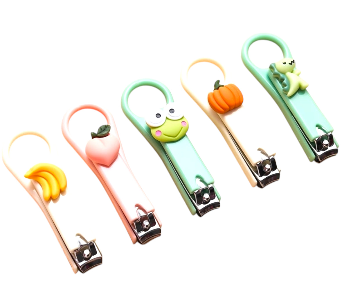Cute Cartoon Portable Nail Scissors Creative Small Size Design