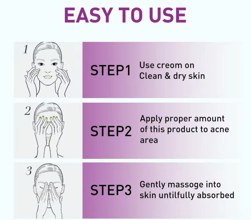 Acne Repair & Oil Control Cream Fights Redness, Shrinks Pores, and Fades Spots