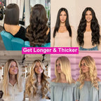 Body Wave I-Tip Brazilian Human Hair Extensions – 1g/Strand, 50 Strands