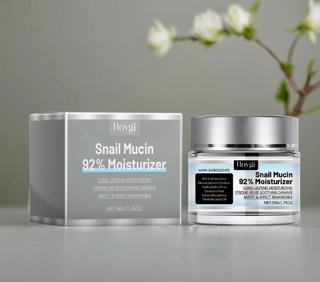 Snail Mucin 92% Face Gel Cream Hydrating & Rejuvenating Moisturizer