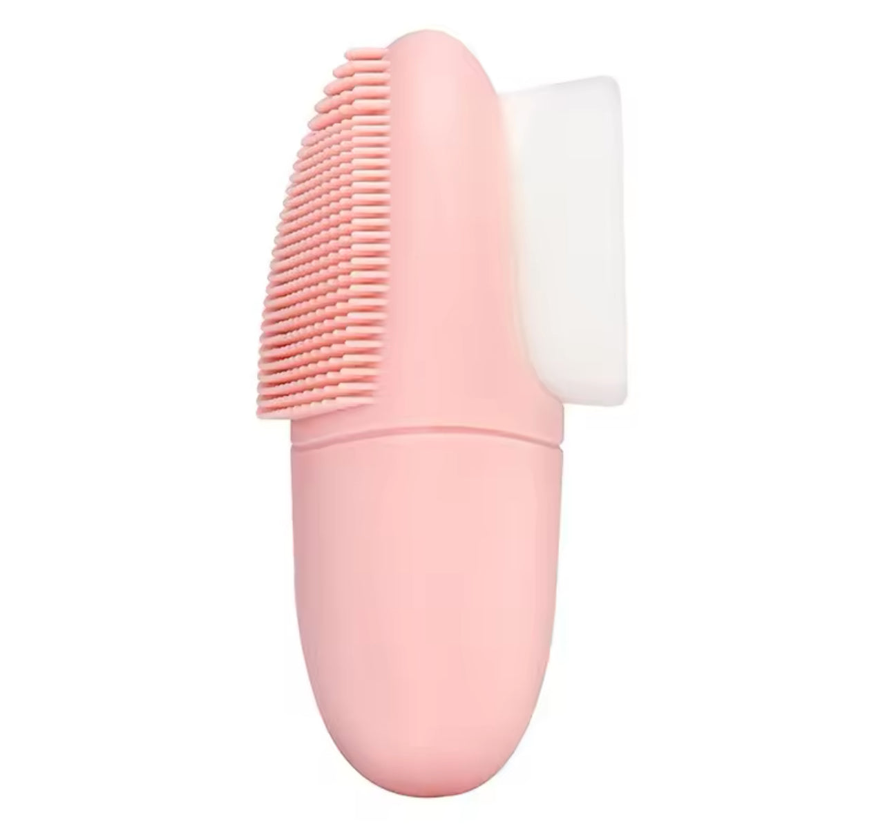 Double-Head Silicone Face Wash Brush Manual Pore Cleansing & Makeup Remover