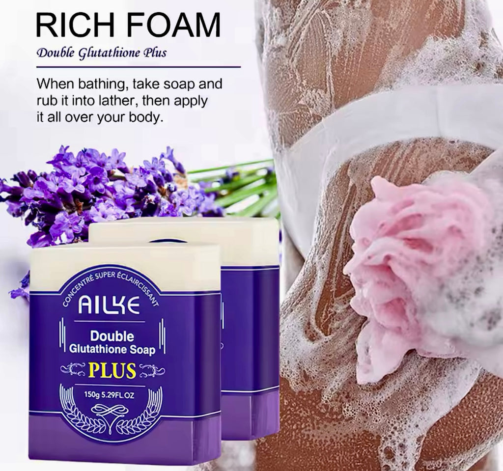 Lightening Soap Bar Glutathione & Lavender for Clear, Radiant Skin