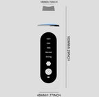 Ultrasonic Face Shovel Cleanser 5 Modes Skin Care Tool with LED Display