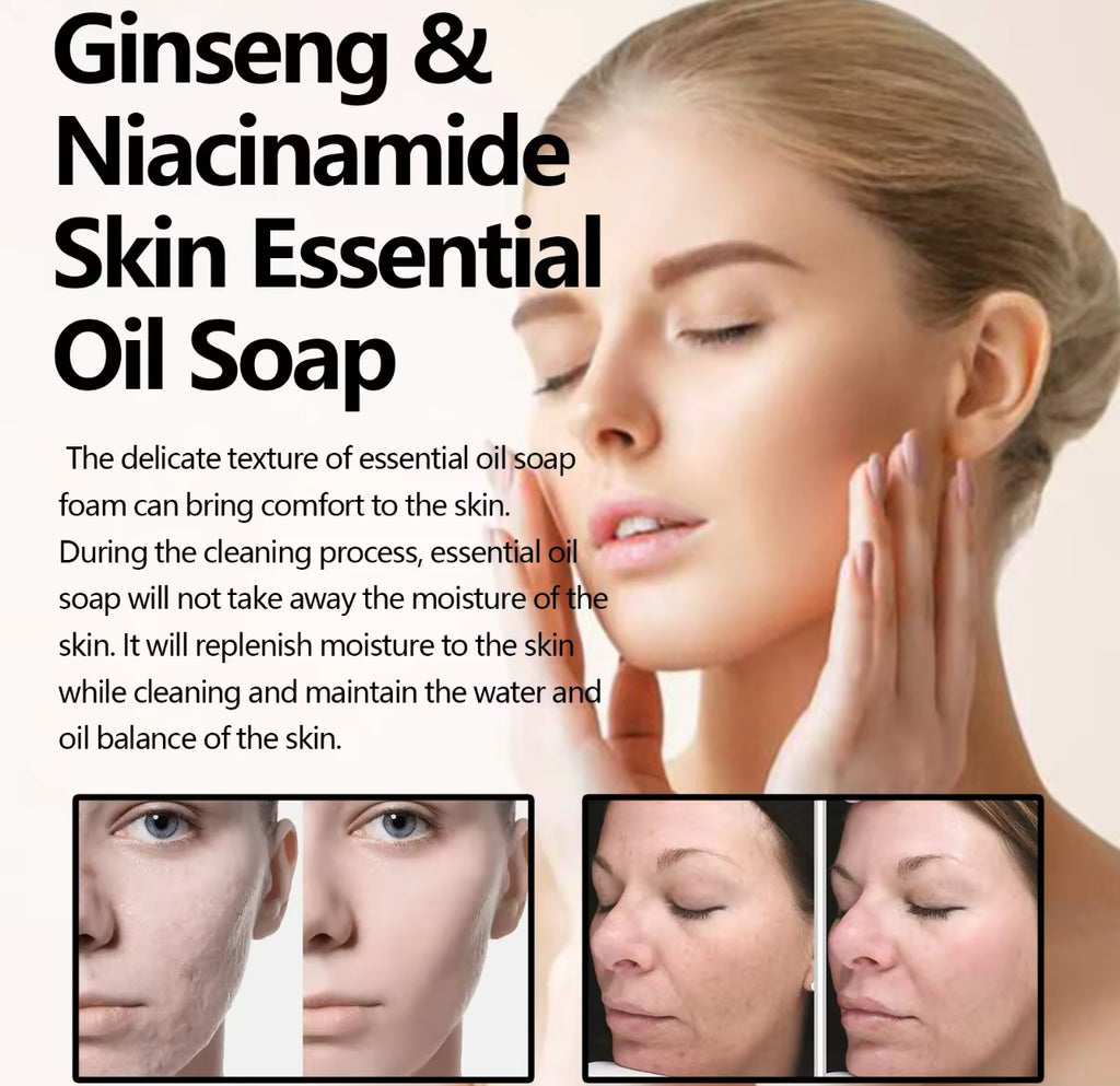 Golden Ginseng Facial Soap Brightening & Anti-Aging