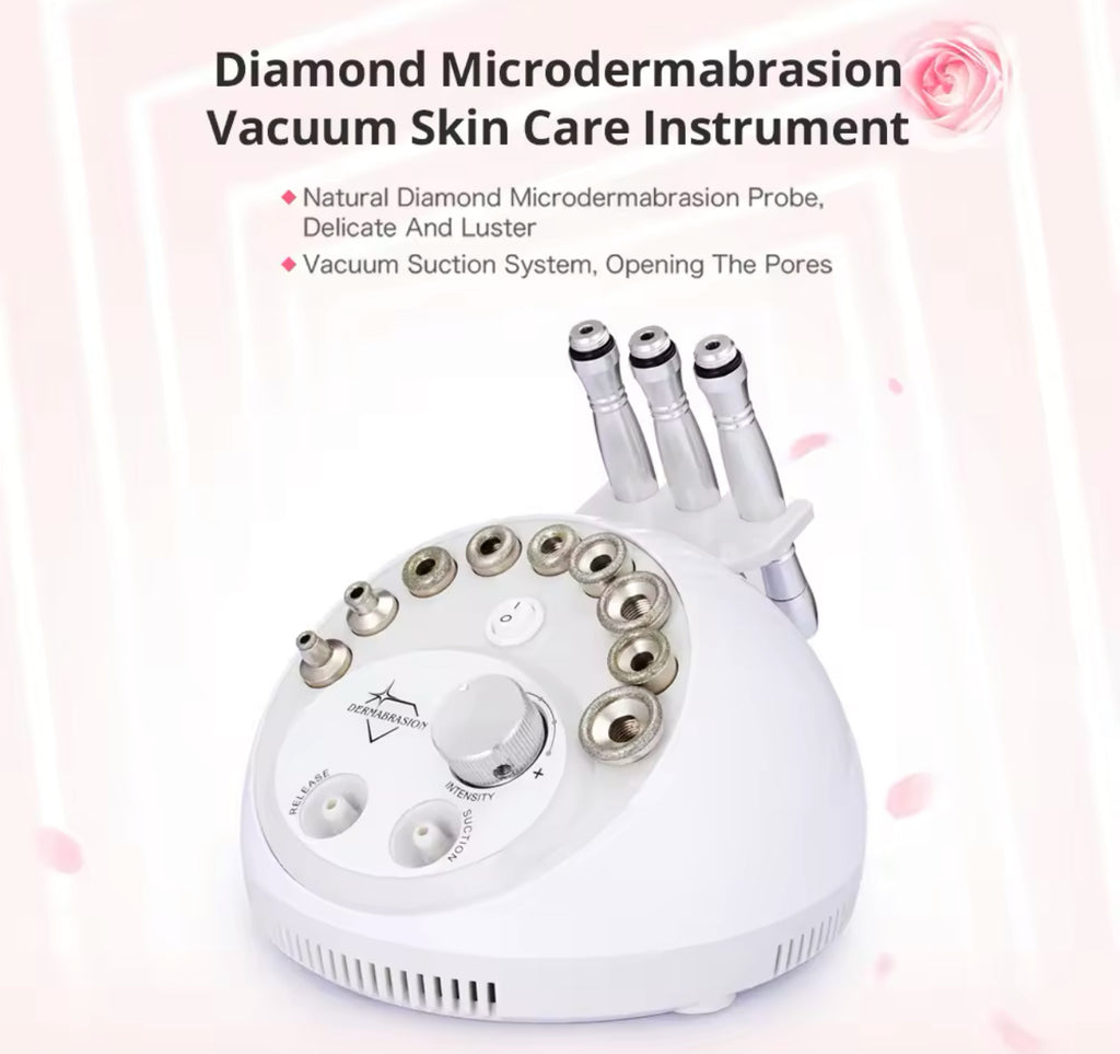 Professional Diamond Microdermabrasion Machine Exfoliation & Blackhead Removal System