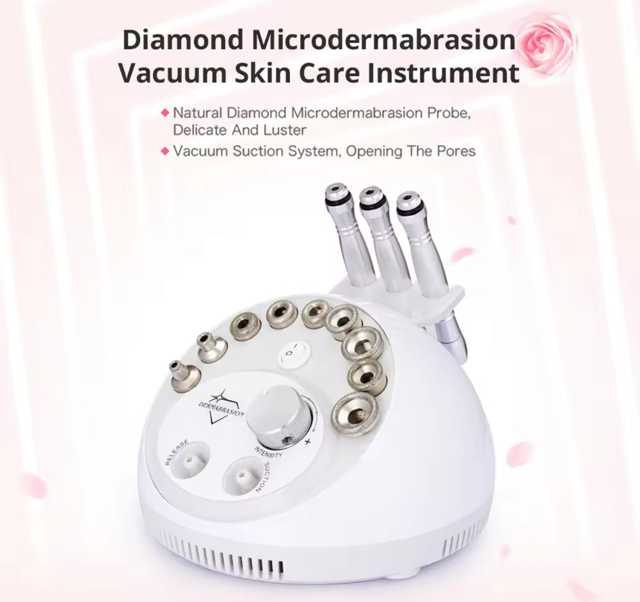 Professional Diamond Microdermabrasion Machine Exfoliation & Blackhead Removal System