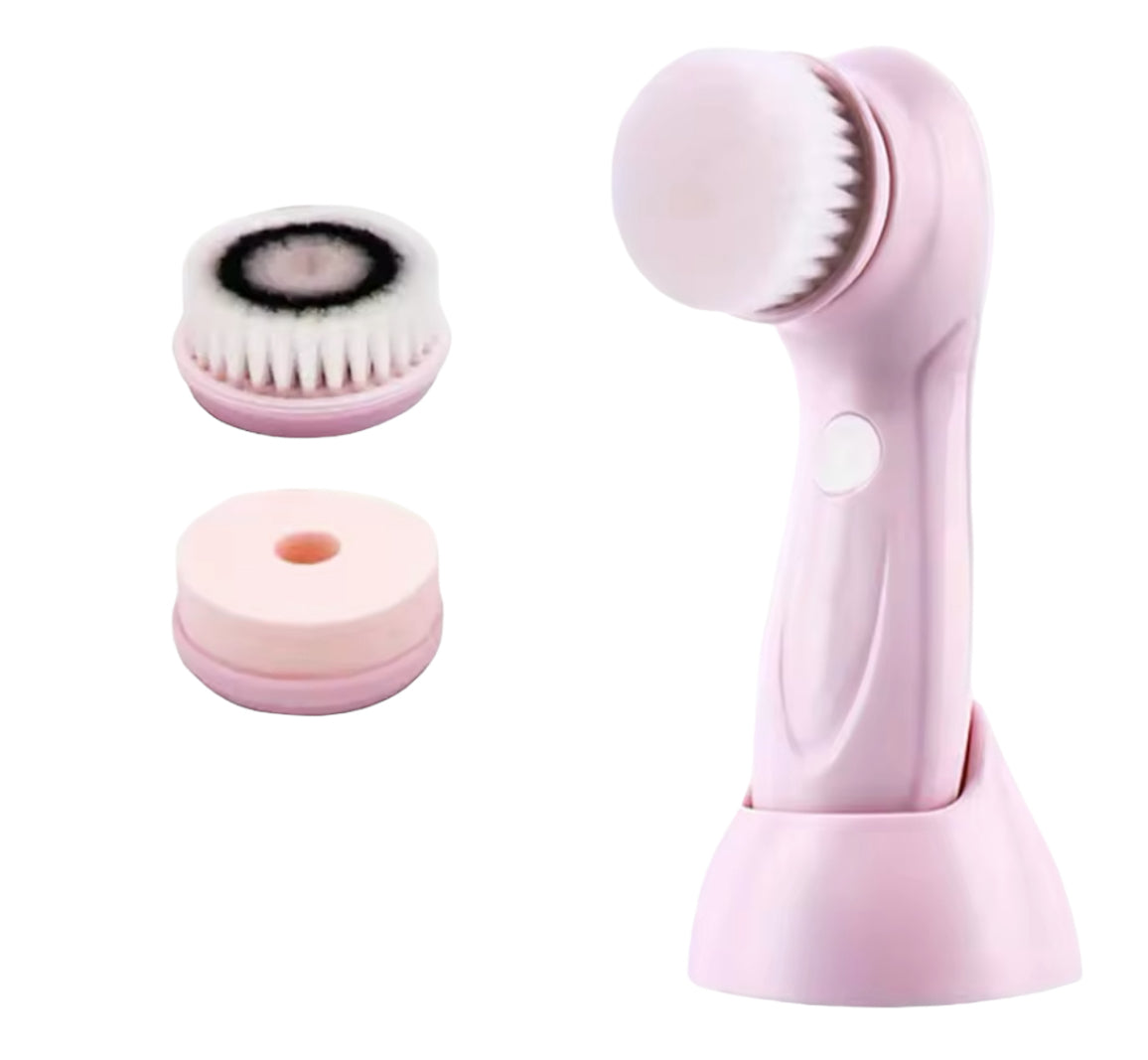 Rechargeable Facial Cleansing Brush Deep Pore Cleaner & Blackhead Remover
