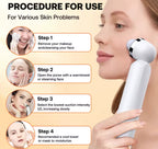3-in-1 Adjustable Blackhead Removal Vacuum USB Pore Cleaner with Camera