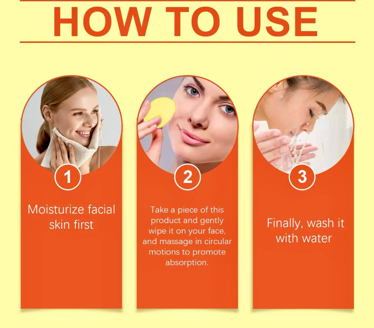 Turmeric Kojic Acid Cleansing Pads 50PCS