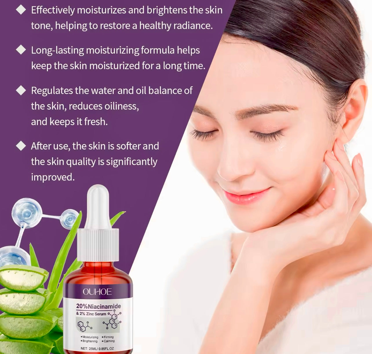 Niacinamide Face Cleanser Brightening & Acne Control Skincare