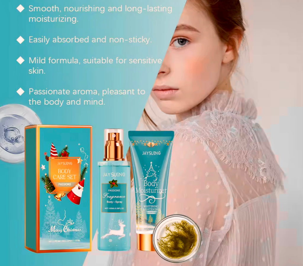 Scented Moisturizing Cream Spray 200ml Long-Lasting Body Lotion & Deodorant