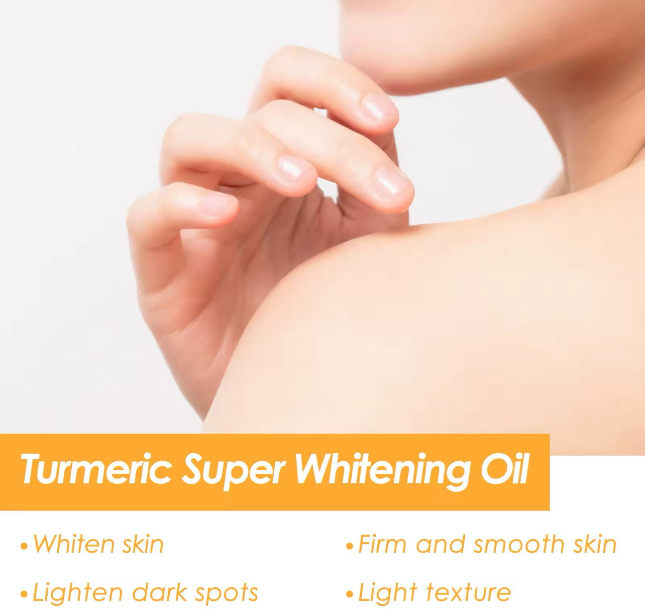 Turmeric Super Whitening Face & Body Oil Dark Spot Remover & Moisturizer