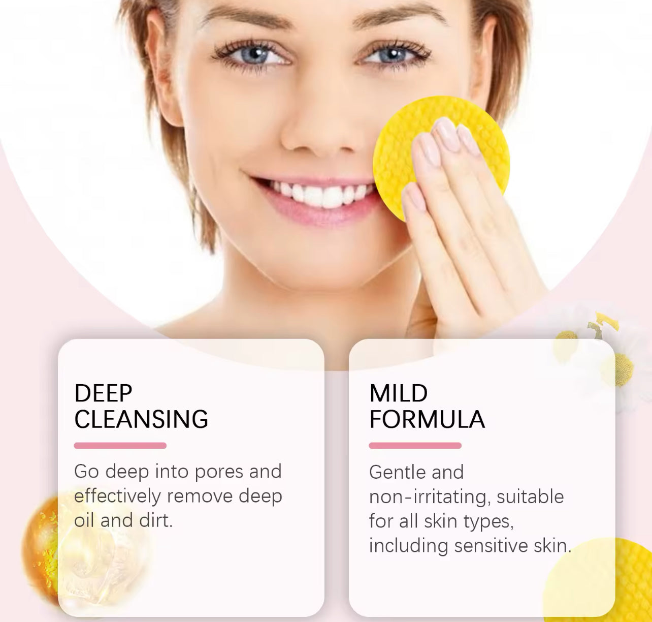 Turmeric & Kojic Acid Exfoliating Cleansing Pads (40pcs)