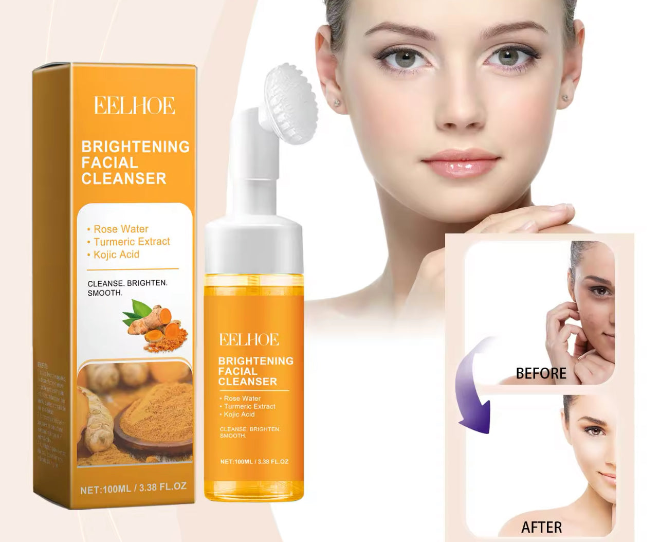 Turmeric Cleansing Milk Deep Clean & Hydration (100ml)