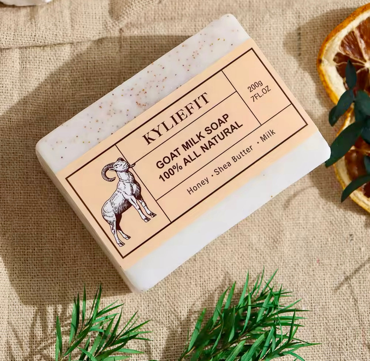Organic Goat Milk Soap Bar Nourishing & Whitening