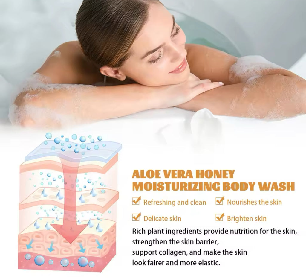 Honey Infused Moisturizing Shower Gel