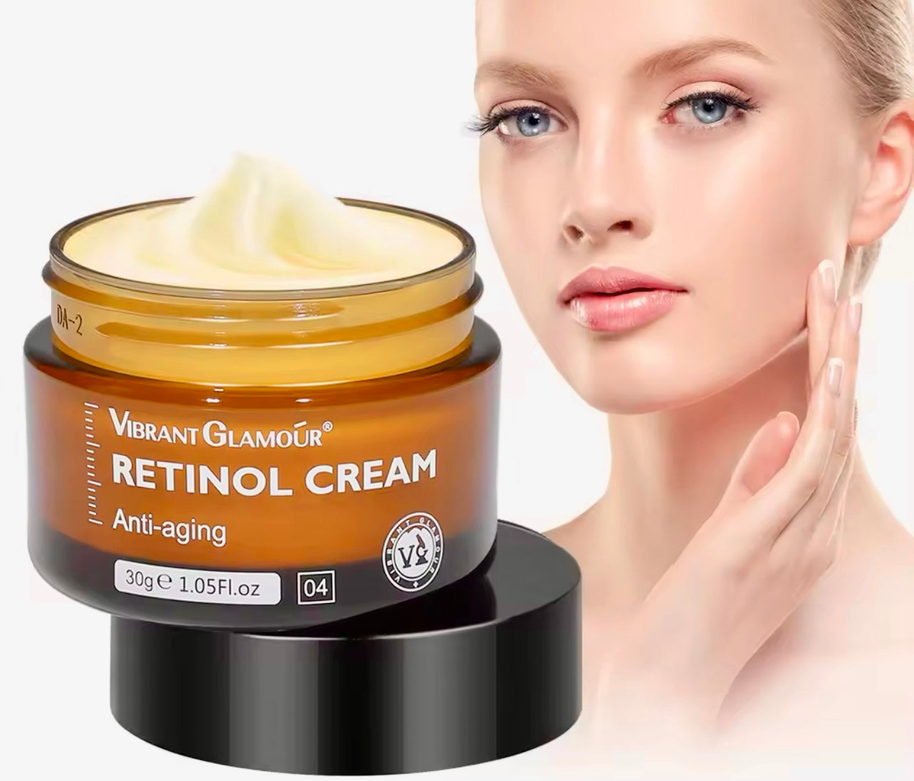 Anti-Wrinkle Retinol Face Cream Anti-Aging, Brightening & Hydrating